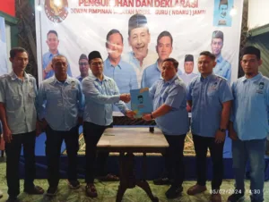 Pengukuhan DPW Ndaru Nderek Guru Jambi, Relawan Ndaru Jambi Siap Menangkan Prabowo-Gibran