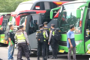 Ribuan Personel Polda Jambi Diberangkatkan Guna Pengamanan TPS Pemilu 2024