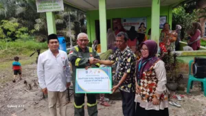 Terus Percepat Penurunan Stunting di Betara, SKK Migas-PetroChina Serahkan Bantuan Susu Berkalori Tinggi