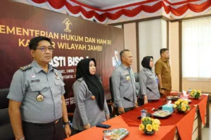 Pencanangan P2HAM Bentuk Komitmen Jajaran Kemenkumham Jambi Berikan Layanan Prima