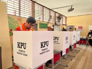 Rayakan Pesta Demokrasi, Pertamina Hulu Energi Salurkan Hak Pilih Pemilu di Lepas Pantai