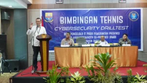 Diskominfo Provinsi Jambi Perkuat Pengamanan Siber Melalui Bimtek Drill Test Kesiapsiagaan Penanganan Insiden Siber