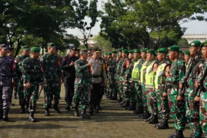 Pam Kunker RI di Palembang, Pangkogasgabpad PAM VVIP : Amankan, Dilarang Gunakan Munisi Tajam