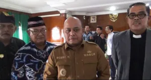 Wabup Tanjab Timur Hadiri Pelantikan Pengurus Gereja PGI