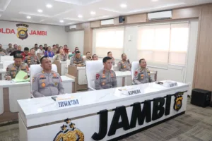 Kapolda Jambi Ikuti Rakernis Gabungan Divisi Polri
