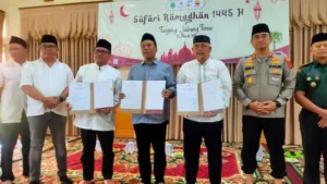 Jalan Blok D – Mendahara Ilir 1.9 KM Selesai Dibangun, SKK Migas PetroChina Serahkan ke Pemkab Tanjabtim