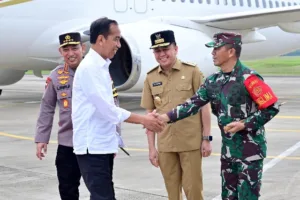 Pangdam II/Swj Dampingi Presiden RI Kunker di Sumsel