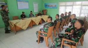 Tingkatkan Profesionalisme, Babinsa Kodim Jambi Lakukan Aplikasi Latnister Di Kelurahan Selamat