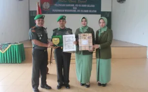 Pimpin Acara Pelepasan Pindah Satuan Mayor Edi Arman dan Penerimaan Personel Baru, Ini Pesan Dandim 0415/Jambi