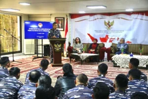 KRI diponegoro-365 Ikuti Kegiatan Kekonsuleran di Kedutaan Besar Republik Indonesia Beirut