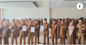 Pj Bupati Kerinci Asraf Pimpin Rapat Serah terima Aset Jalan Kabupaten Menjadi Aset Desa