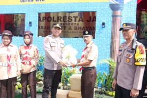 Pastikan Situasi Kondusif Jelang Idul Fitri 1445H, Polda Jambi Keliling Cek Pos Pengamanan dan Pelayanan