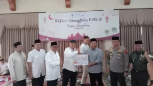 Tegas, Kerjasama Petrochina – Pemkab Tanjabtim Lanjutkan Bangun Jalan Rigid Beton