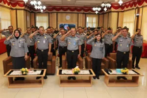 Idul Fitri 1445H Telah Di depan Mata, Kanwil Kemenkumham Jambi Ikuti Apel Siaga Antisipasi Gangguan Keamanan