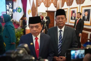 Lantik Pj. Bupati Tebo, Al Haris Tekankan Jaga dan Kawal Pelaksanaan Pilkada 2024