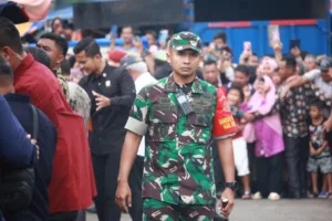 Dandim 0416/Bute Pimpin Pam Rute Kunjungan Presiden Joko Widodo di Wilayah Bungo