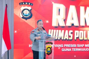 Wakapolda Jambi Buka Rakernis Bidang Humas Tahun 2024