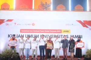 OJK Sosialisasi Edukasi Pasar Modal Terpadu di UNJA, Dorong Indeks Literasi dan Inklusi Keuangan Jambi