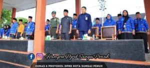 Ketua DPRD Lendra Hadiri Upacara Hardiknas Tahun 2024