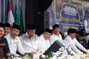 Hadiri Haflah Akhirussanah Ponpes Darul Hikam Tebo, Al Haris: Pemprov Jambi Konsen Membantu Ponpes