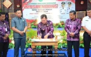DPRD Kota Sungai Penuh Hadiri Musrenbang Pemkot Tahun 2024