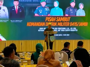 Pisah Sambut Dandim 0415/Jambi, Ini Harapan Pj Walikota Jambi