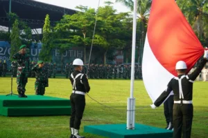 Upacara Bulanan, Kasipers Kasrem 042/Gapu Bacakan Amanat Kasad