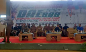 Wabup Tanjabtim Buka Festival Olahraga Pelajar Daerah 2024