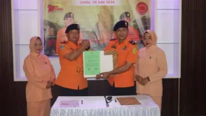 Gantikan Kornelis, Adah Sudarsa Resmi Jabat Kepala Kantor SAR Jambi