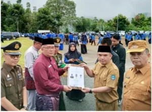 Sekda Zainal Mewakili PJ Bupati Kerinci Pimpin Upacara Hari Lahir Pancasila Tahun 2024