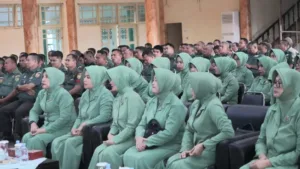 Tingkatkan Sikap Mental Prajurit yang Tangguh, Korem 042/Gapu Gelar Penyuluhan Bintal