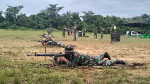 Tingkatkan Kemampuan Prajurit, Kodim 0416/Bute Gelar Latihan Menembak