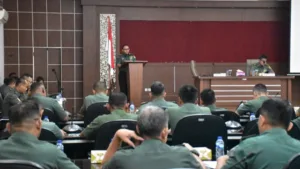 Kodam II/Sriwijaya Gelar Sosialisasi Perkasad, Hukum TNI AD Efektif dan Efisien