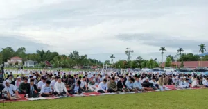 Pemkab Kerinci Gelar Solat Idul Adha 1445 H di Lapangan Merpati Hiang