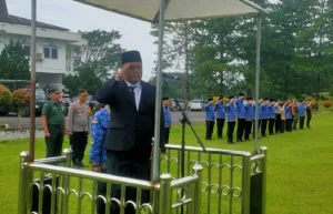 Wabup Jadi Inspektur Upacara Harkitnas Ke 116, Hari Satpol-PP Ke 74 dan Hari Satlinmas Ke 62