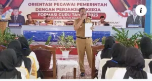PJ Bupati Asraf Berikan Materi di Acara Orientasi PPPK