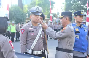 Pimpin Gelar Pasukan Operasi Patuh, Ini Pesan Kapolda Jambi