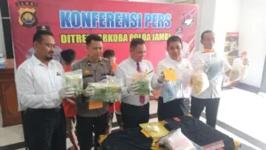Amankan 4 Kilo Sabu dan 20 Ribu Ekstasi, Polda Jambi Selamatkan 40 Ribu Jiwa