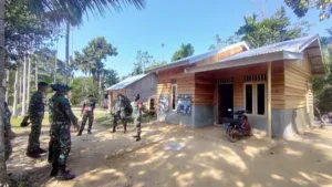 Pembangunan Rumah Layak Huni untuk Nenek Waini Capai 70 Persen