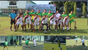 Bermain Sepakbola Bersama Danrem 042/Gapu, Pengalaman Luar Biasa Bagi Wartawan di Jambi