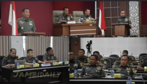 Lakukan Pengawasan dan Pengendalian, Tim Dalproggar TNI AD Kunjungi Satuan Jajaran Kodam II/Swj