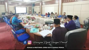Pansus DPRD Kota Sungai Penuh Laksanakan Pembahasan Akhir Ranperda RPJPD Tahun 2025