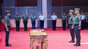 Panglima TNI Pimpin Sertijab Asintel Panglima TNI