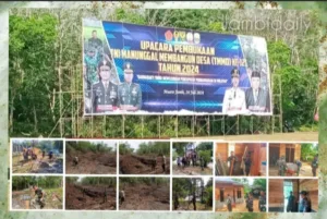 TMMD ke-121 Kodim 0415/Jambi: Mengubah Desa, Meningkatkan Kesejahteraan