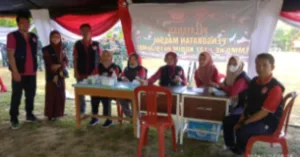 TMMD Ke-121 Kodim 0415 Jambi Gelar Penyuluhan KB dan Kesehatan di Desa Suka Maju