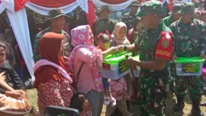 Kodim 0415/Jambi Bagikan 200 Paket Sembako untuk Mencegah Stunting di Muaro Jambi