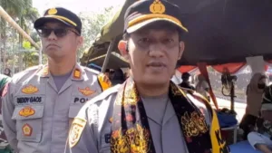 Kapolres Muarojambi Apresiasi Kegiatan TMMD ke-121 di Desa Sukamaju