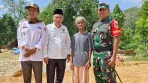 TMMD Wujudkan Impian Rumah Layak Huni untuk Nenek Ngatini di Muarojambi