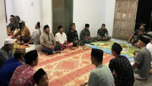 Kodim 0415/Jambi Gelar Yasinan Bersama Warga Desa Sukamaju dalam Program TMMD Ke-121