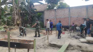 Kisah Inspiratif di Balik Pembangunan Rumah Nenek Komsia oleh TMMD ke-121